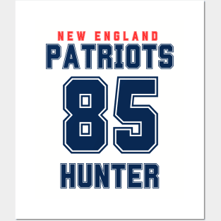 New england patriots HUNTER HENRY 85 Posters and Art